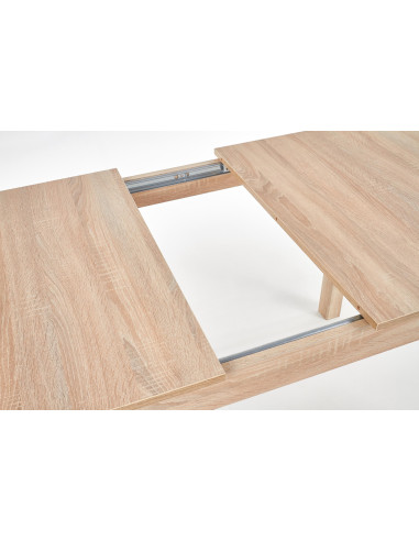 MAURYCY Stół Rozkładany 118-158cm Dąb Sonoma - Harmonijny Design