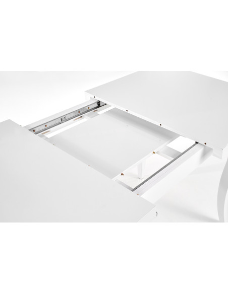 MOZART Stół Rozkładany 140-180cm Biały - Nowoczesność i Praktyczność