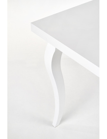 MOZART Stół Rozkładany 140-180cm Biały - Nowoczesność i Praktyczność