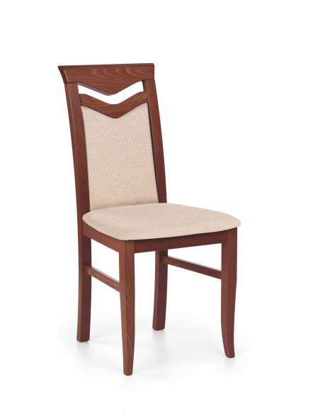 CITRONE krzesło czereśnia ant. II / tap: MESH 1 