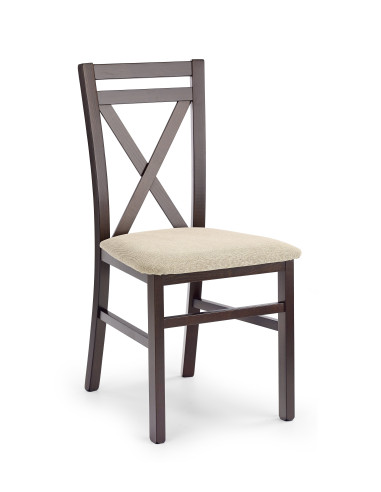 DARIUSZ krzesło ciemny orzech / tap: Vila 2 