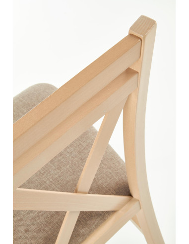 DARIUSZ 2 Krzesło Drewniane MDF Dąb Sonoma - Nowoczesność w Domu