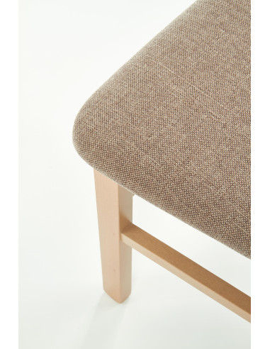 DARIUSZ 2 Krzesło Drewniane MDF Dąb Sonoma - Nowoczesność w Domu