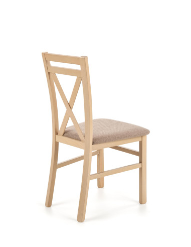 DARIUSZ 2 Krzesło Drewniane MDF Dąb Sonoma - Nowoczesność w Domu