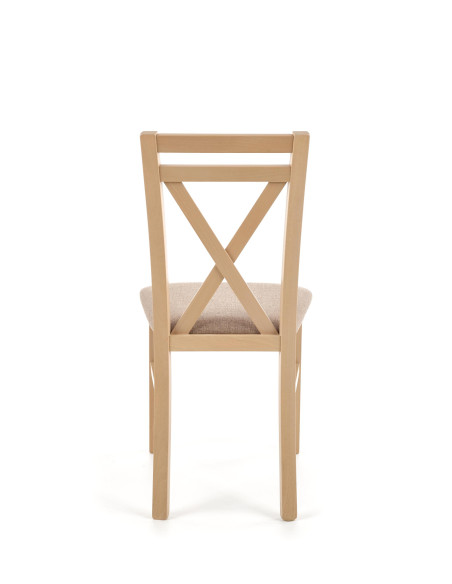 DARIUSZ 2 Krzesło Drewniane MDF Dąb Sonoma - Nowoczesność w Domu