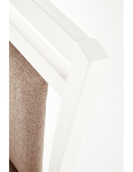 HUBERT 8 Krzesło Drewniane Biały/Inari 23 - Minimalizm i Funkcjonalność