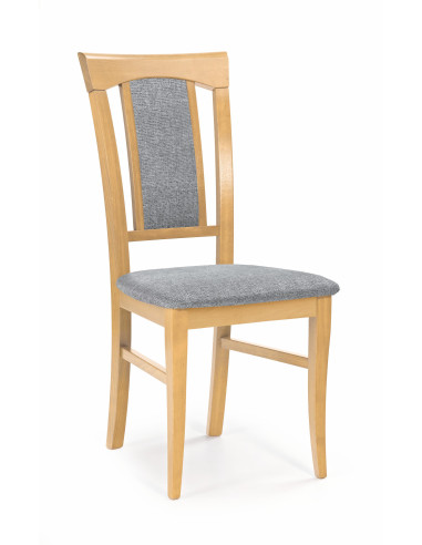 KONRAD Krzesło Drewniane Dąb Miodowy/Inari 91 - Harmonijna Elegancja