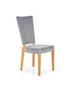 ROIS Krzesło Drewniane Dąb Miodowy/Popielaty - Ciepła Elegancja