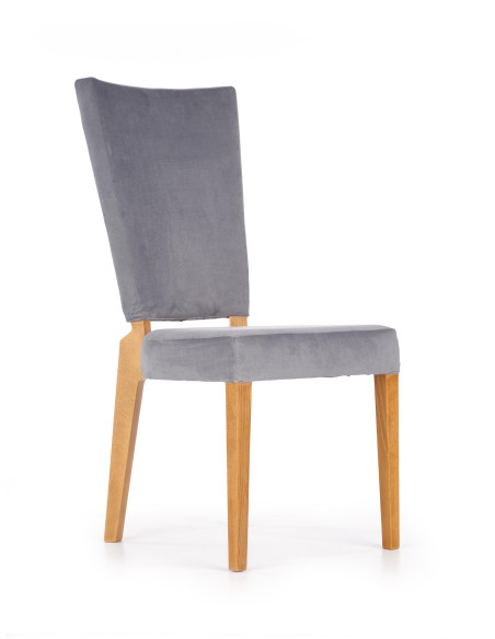 ROIS Krzesło Drewniane Dąb Miodowy/Popielaty - Ciepła Elegancja