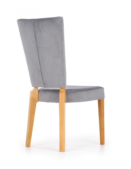 ROIS Krzesło Drewniane Dąb Miodowy/Popielaty - Ciepła Elegancja