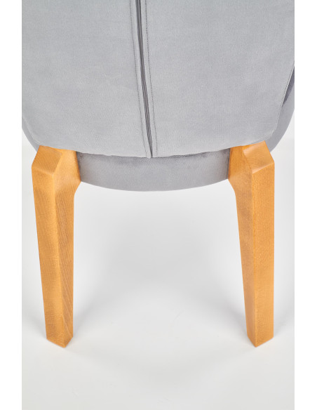 ROIS Krzesło Drewniane Dąb Miodowy/Popielaty - Ciepła Elegancja