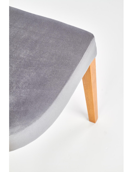 ROIS Krzesło Drewniane Dąb Miodowy/Popielaty - Ciepła Elegancja