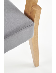 SORBUS Krzesło Drewniane Popiel/Dąb Miodowy - Nowoczesna Harmonia 2