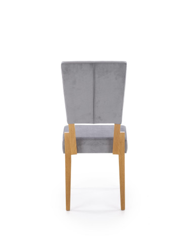 SORBUS Krzesło Drewniane Popiel/Dąb Miodowy - Nowoczesna Harmonia