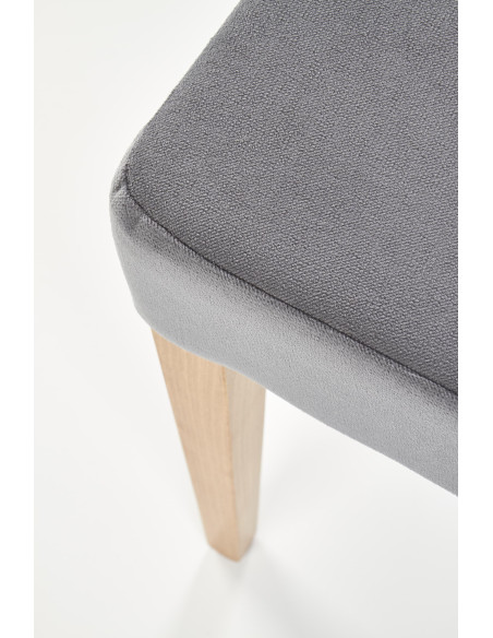 SORBUS Krzesło Drewniane Popiel/Dąb Miodowy - Nowoczesna Harmonia