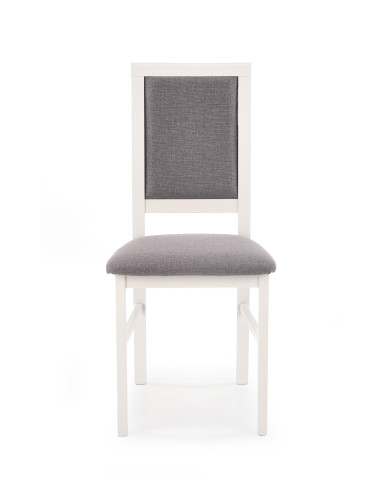 SYLWEK 1 Krzesło Drewniane Biały/Inari 91 - Minimalizm i Komfort