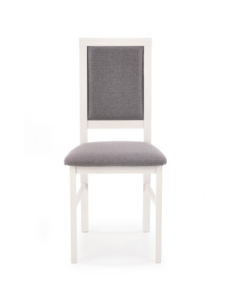 SYLWEK 1 Krzesło Drewniane Biały/Inari 91 - Minimalizm i Komfort