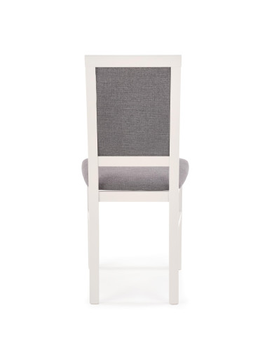 SYLWEK 1 Krzesło Drewniane Biały/Inari 91 - Minimalizm i Komfort