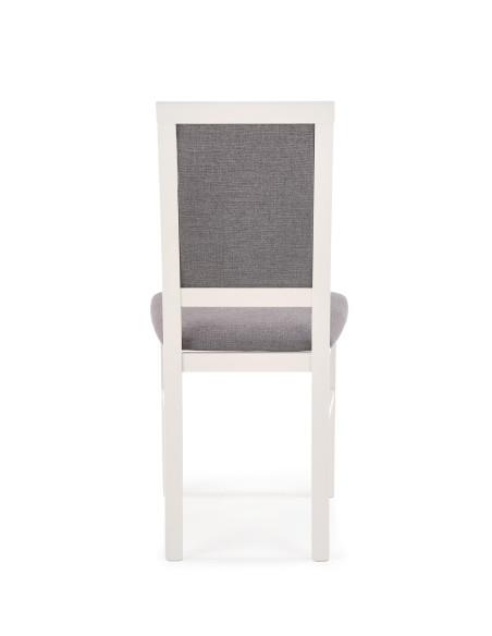 SYLWEK 1 Krzesło Drewniane Biały/Inari 91 - Minimalizm i Komfort