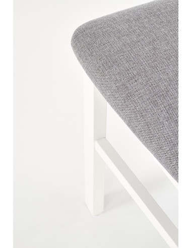 SYLWEK 1 Krzesło Drewniane Biały/Inari 91 - Minimalizm i Komfort