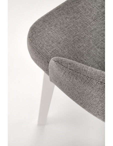 TOLEDO Krzesło Drewniane Biały/Inari 91 Minimalizm i Elegancja