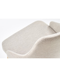 TOLEDO Krzesło Drewniane Dąb Miodowy/Inari 22 Jasny Beż Komfort 2