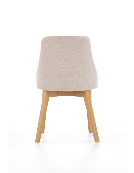 TOLEDO Krzesło Drewniane Dąb Miodowy/Inari 22 Jasny Beż Komfort