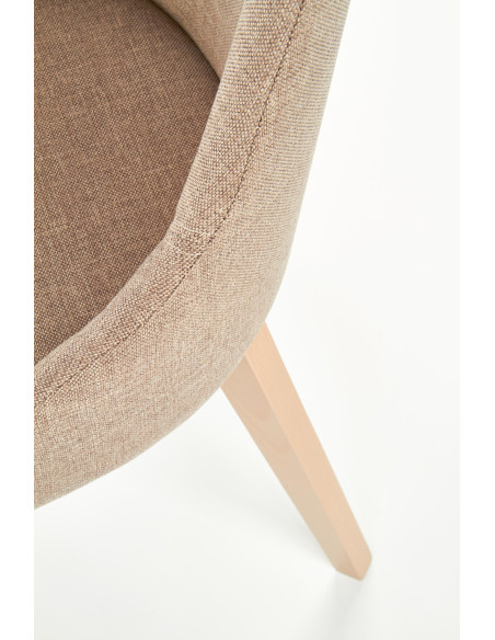 TOLEDO Krzesło Drewniane Dąb Sonoma/Inari 23 Harmonijny Design