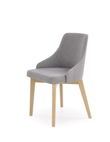 TOLEDO Krzesło Drewniane Dąb Sonoma/Inari 91 Stylowa Przytulność