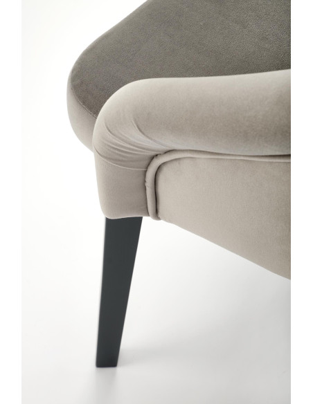 TOLEDO Krzesło Drewniane Grafitowy/Solo 265 Nowoczesny Akcent