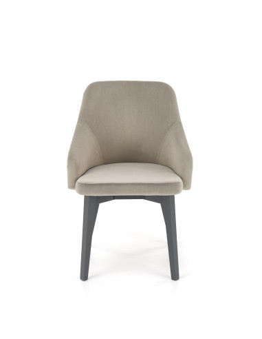 TOLEDO Krzesło Drewniane Grafitowy/Solo 265 Nowoczesny Akcent