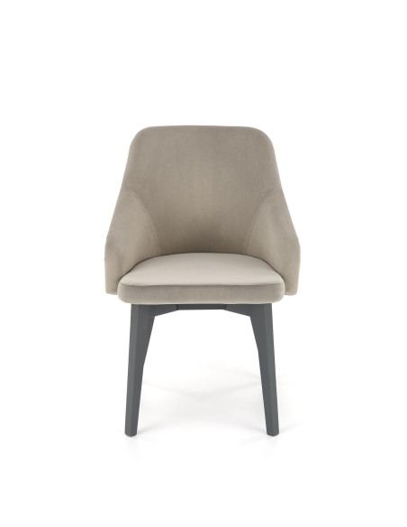 TOLEDO Krzesło Drewniane Grafitowy/Solo 265 Nowoczesny Akcent