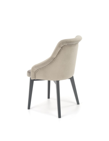 TOLEDO Krzesło Drewniane Grafitowy/Solo 265 Nowoczesny Akcent