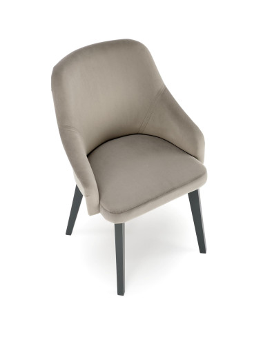 TOLEDO Krzesło Drewniane Grafitowy/Solo 265 Nowoczesny Akcent