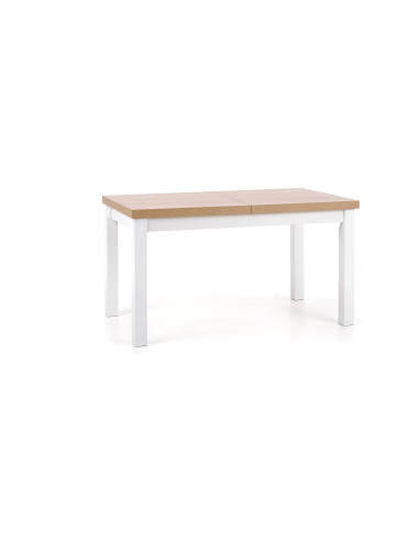 TIAGO stół rozkładany 140-220/80 blat: dąb sonoma, nogi: biały 