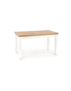 Stół rozkładany TIAGO 2 140-220 cm dąb riviera / biały