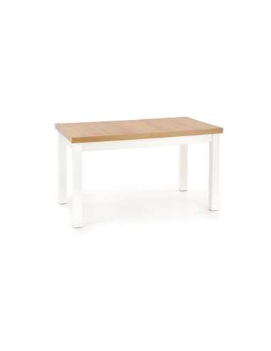 Stół rozkładany TIAGO 2 140-220 cm dąb riviera / biały