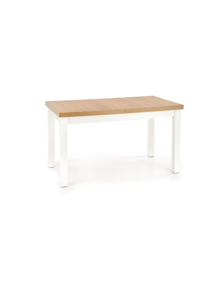 Stół rozkładany TIAGO 2 140-220 cm dąb riviera / biały