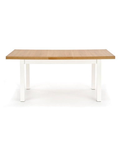 Stół rozkładany TIAGO 2 140-220 cm dąb riviera / biały