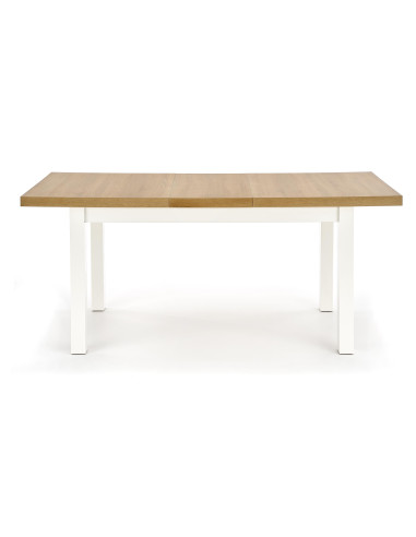 Stół rozkładany TIAGO 2 140-220 cm dąb riviera / biały