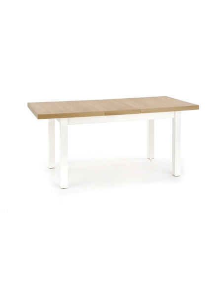 Stół rozkładany TIAGO 2 140-220 cm dąb riviera / biały