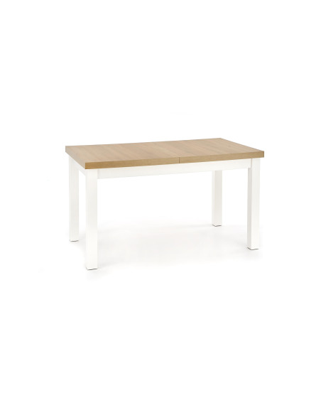 Stół rozkładany TIAGO 2 140-220 cm dąb riviera / biały