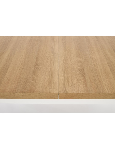 Stół rozkładany TIAGO 2 140-220 cm dąb riviera / biały