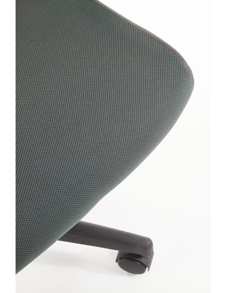 ARSEN Fotel Biurowy Popielaty z Regulowanym Podparciem Pleców Ergonomiczny