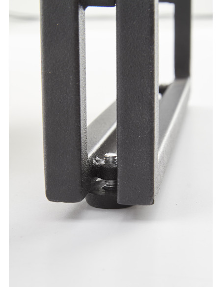 BOLIVAR Regał REG1 Dąb Złoty/Czarny - Stylowa Organizacja Przestrzeni