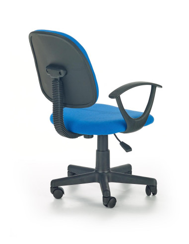 Fotel młodzieżowy DARIAN BIS / tkanina - niebieski