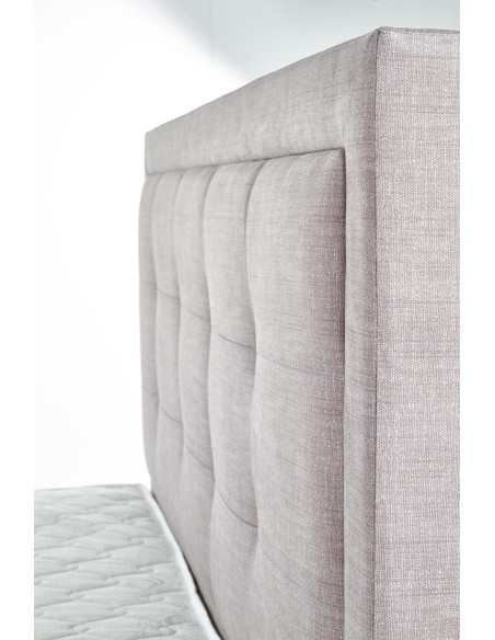 EVORA Łóżko 160x200 cm z 4 Szufladami Beżowe - Praktyczność i Elegancja