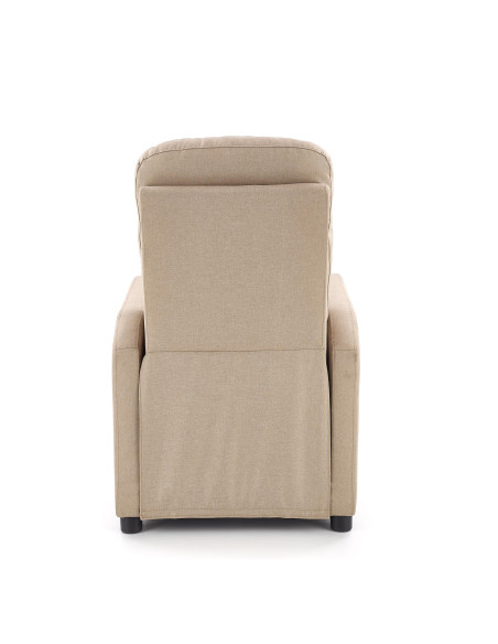 FELIPE Fotel Rozkładany Beżowy - Maksymalny Komfort w Stylowym Wykonaniu