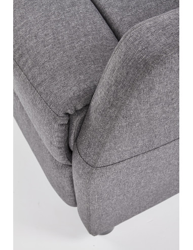 FELIPE Fotel Rozkładany Ciemny Popiel- Subtelna Elegancja i Funkcjonalność