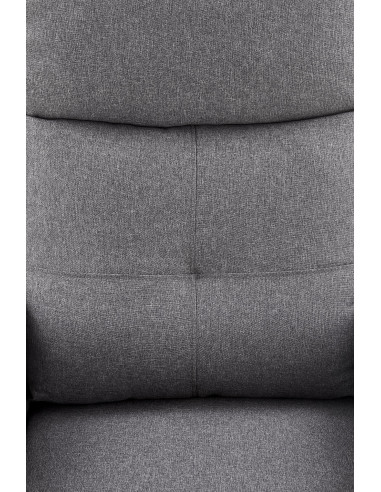 FELIPE Fotel Rozkładany Ciemny Popiel- Subtelna Elegancja i Funkcjonalność